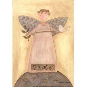 Peace Angel Bernadette Deming. 5.00 inches by 7.00 inches 