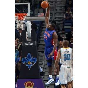 Detroit Pistons v New Orleans Hornets Jason Maxielle by Layne Murdoch 