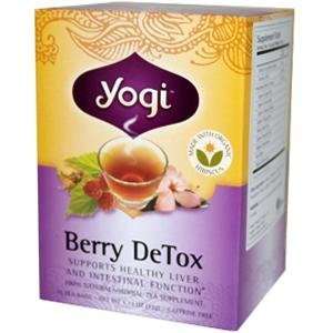  Yogi Tea Tea for Your Body Berry DeTox Tea 16 tea bags 