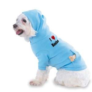  I Love/Heart Roofers Hooded (Hoody) T Shirt with pocket 