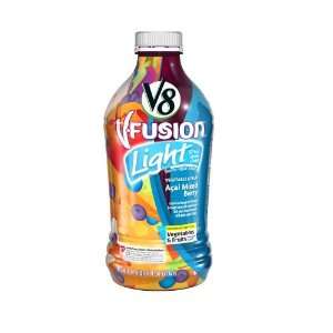 V8 V.Fusion Acai Mxd Berry Lt   8 Pack  Grocery & Gourmet 