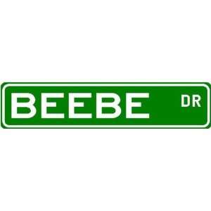  BEEBE Street Name Sign ~ Family Lastname Sign ~ Gameroom 