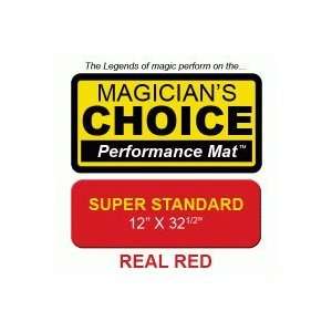   Standard Close Up Mat (REAL RED   12x32.5) by Ronjo Toys & Games