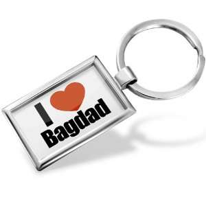 Keychain I Love Baghdad region Iraq Asia   Hand Made, Key chain ring