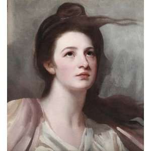FRAMED oil paintings   George Romney   24 x 26 inches   Portrait of a 
