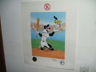 Red Sox Keep your eye on Tweety signed by Charles Mckimson 