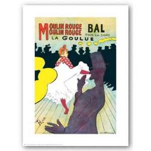  Moulin Rouge by Henri de Toulouse Lautrec 18.25x25.75 