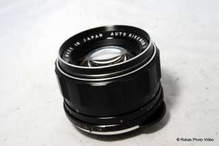 Rikenon 55mm f1.4 Lens M42 screw mount manual Pentax  