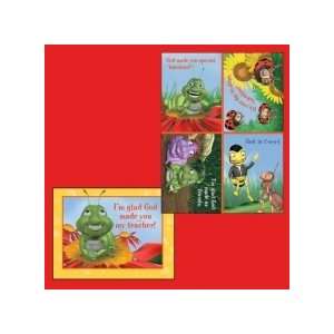 Hermie & Friends Valentine Cards for Kids with Scripture   Package of 