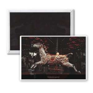 Rode Their Horses Up To Bed   3x2 inch Fridge Magnet   large magnetic 