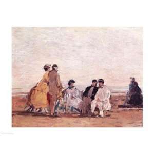   1865   Poster by Eugene louis Boudin (24x18) Patio, Lawn & Garden