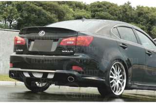 PAINTED Lexus IS250 IS350 WD Style Rear Lip Spoiler Fits for 05 08