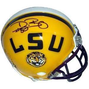  Dwayne Bowe signed LSU Tigers Mini Helmet Sports 