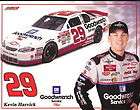 2003 KEVIN HARVICK #29 GOODWRENCH SUGAR RAY POSTCARD  