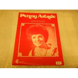 PENNY ARCADE CHRISTY LANES 1978 SHEET MUSIC FOLDER 578 PENNY ARCADE 