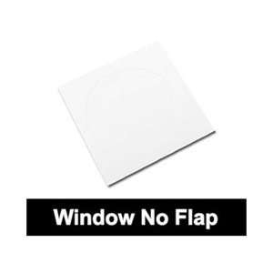  100 Paper CD Sleeves with Window (No Flap) Electronics
