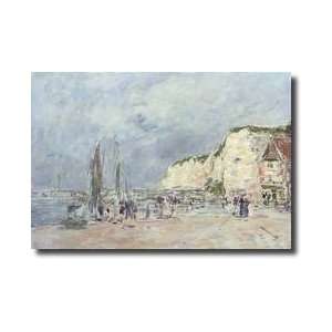  The Cliffs At Dieppe And The petit Paris Giclee Print 