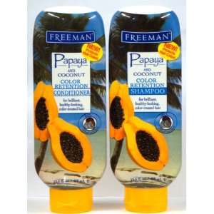  Freeman Papaya and Coconut Color Retention Duo Pack 