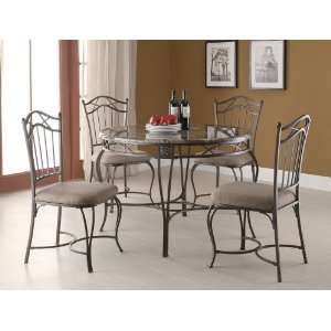  Coaster Furniture Bryn Collection Bronze 5 Piece Dining 
