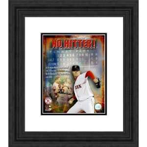 Framed Clay Buchholz Boston Red Sox Photograph  Sports 