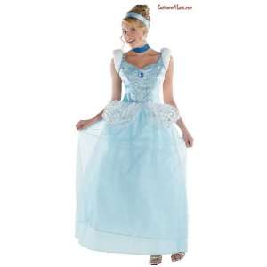  Cinderella Adult Deluxe Disney Halloween Costume 