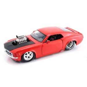    1970 Ford Mustang BOSS 429 Blown Engine 1/24 Red Toys & Games