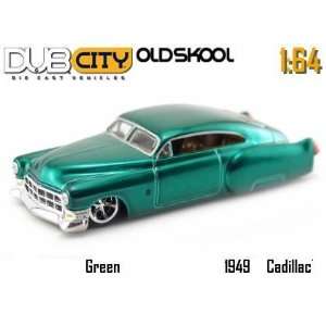  Jada Dub City Oldskool Metallic Green 1949 Cadillac 164 