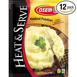 Osem Heat & Serve, Mashed Potatoes (Kosher for Passover), 4.6 Ounce 