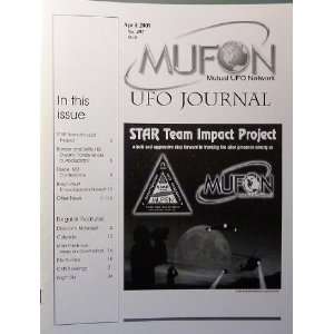 MUFON   Mutual UFO Network   UFO Journal   April, 2009   No. 492 
