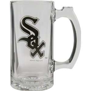  Chicago White Sox Beer Mug 3D Logo Glass Tankard Sports 