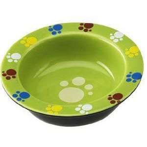  Trendy Wide Rim Dish Green/black 5