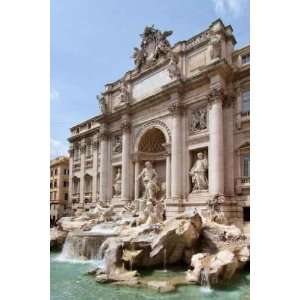  Trevi Fountain   Peel and Stick Wall Decal by Wallmonkeys 