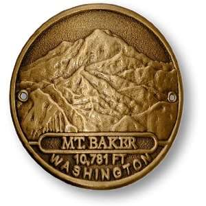  Mt. Baker Hiking Stick Medallion 