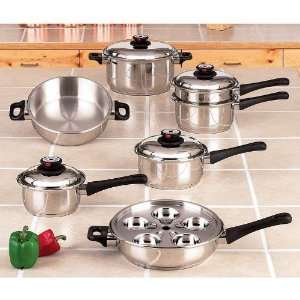  Maxam 9Pc Cookware Set