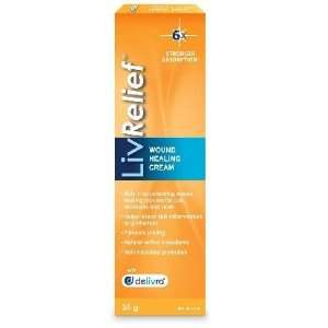  LivRelief Wound Healing Cream (50g) Liv Relief Brand 