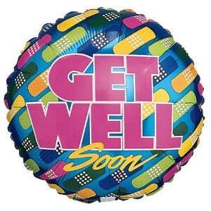  Get Well Balloons   Get Well Little Band Aids Mini Toys & Games