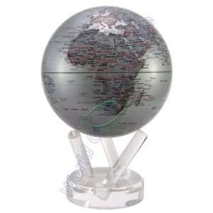  MOVA 6 Silver Earth Desk Rotating Globe