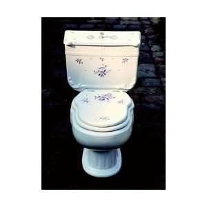  Herbeau 060902 Moustier Bleu Charleston Charleston Toilet 