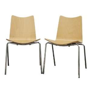 Bliss Molded Plywood Modern Dining Chair Qty 2  Sports 
