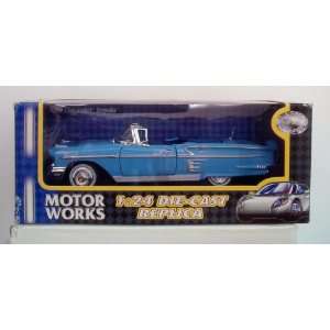   Blue Chevrolet Impala Diecast Scale 124 by Motorworks Toys & Games