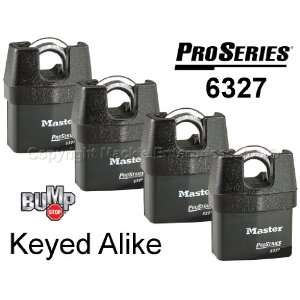  Master Padlock   High Security Locks #6327NKA 4 BUMP 