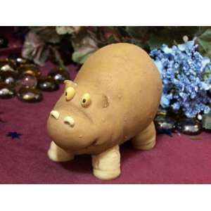  Home Grown Potato Hippo Figurine
