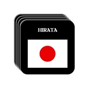  Japan   HIRATA Set of 4 Mini Mousepad Coasters 