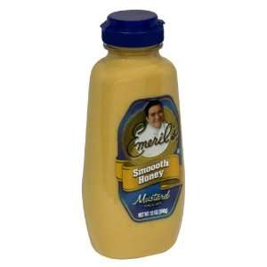   , Mustard Smooth Honey, 12 OZ (Pack of 12)