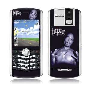   T10065 Blackberry Pearl  8100  Tupac  House Of Blues Skin Electronics