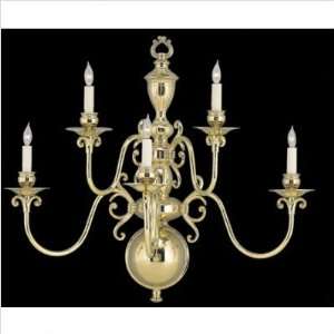  Monticello Grande Five Light Wall Sconce Finish Weathered 