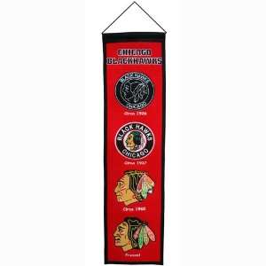  BSS   Chicago Blackhawks NHL Heritage Banner (8x32 