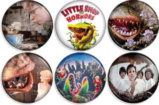 LITTLE SHOP OF HORRORS 1986 Pin Button Pinback Badges  