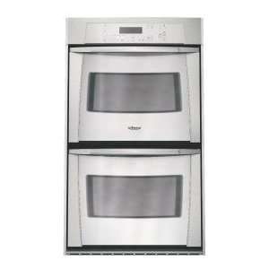   Touch Console & Upper Convection Oven Monochromatic Stainless Steel