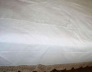   hand Crochet Lace Embroidery Bed Valance double size bedspread  